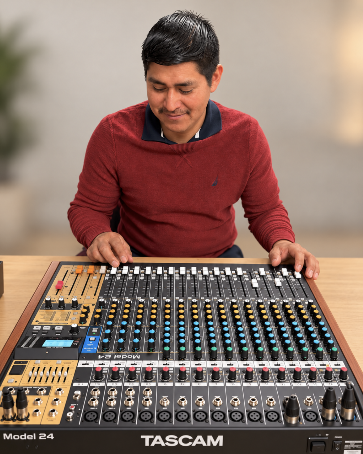 Servicio de sonido durante la reunión